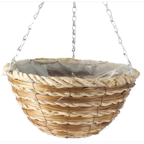 Rattan/Wicker Hanging Baskets