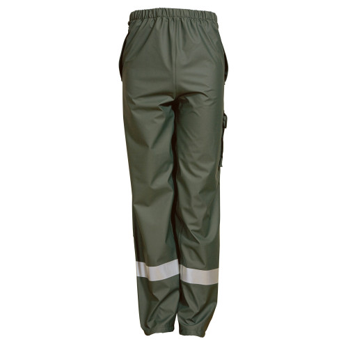 ELKA Dry Zone D-Lux Trousers PU/Polyester 190g Olive Green 5,000mm