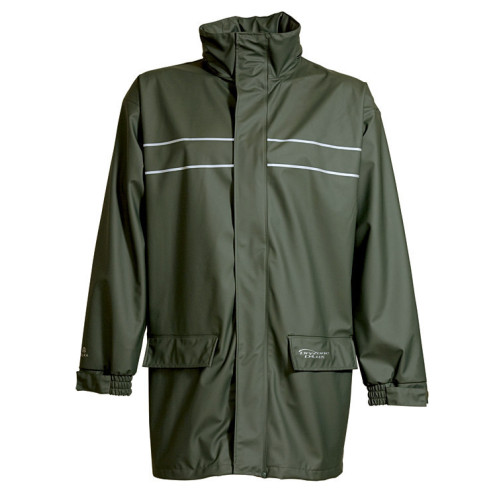 ELKA Dry Zone D-Lux Jacket PU/Polyester 190g Olive Green 5,000mm