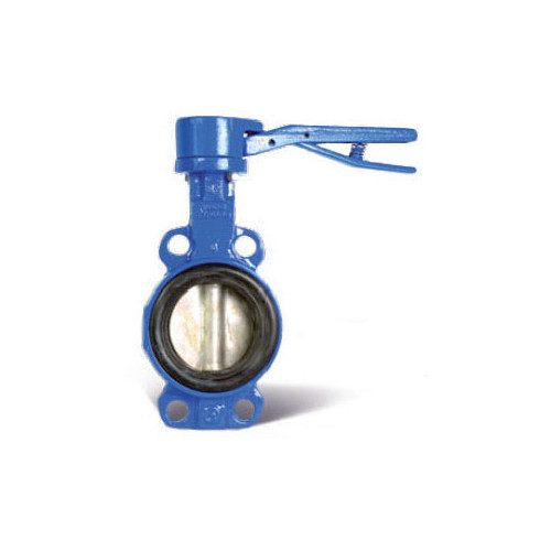 Butterfly Wafer Lever Valve Semi Lugged