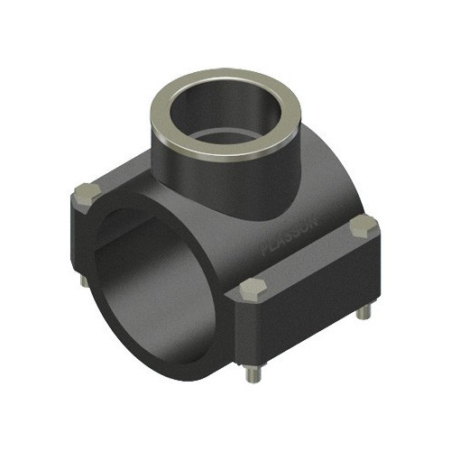 PLASSON Saddle mm x "(F) 2-bolt