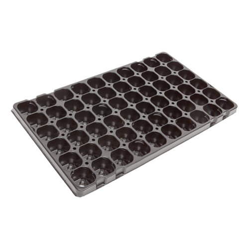 Modiform Paper Plug Tray 60 Cells 4cm Plug (Black) (1440/P) - Each