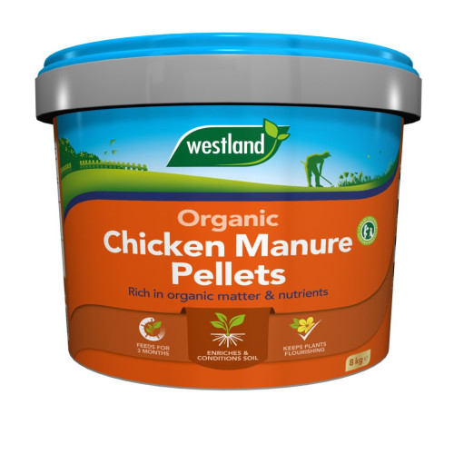 Westland Chicken Manure Pellets [8Kg] (70/P) - Each