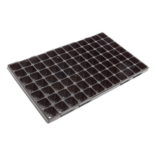 Modiform Paper Plug Tray 84 Cells 3.5cm Plug (Black) (1680/P) - Each