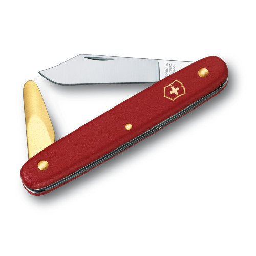Victorinox Nylon Budding Knife with Solid Brass Bark Opener