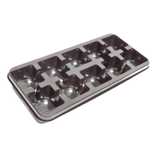 Modiform Export Tray 10x11.3cm sq/rd (Base Drainage) (Pristine) (1600/P) - Each