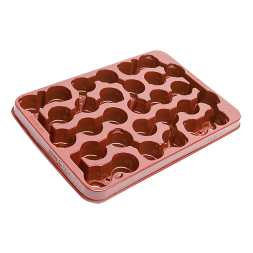 Modiform Normpack 230 Transport Tray 30x4.5/5/5.5cm (Raised Drainage) (Pristine) (2400/P) - Each