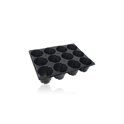 Teku Series JP Tray 28x38 8cm x 12 plants Medium Height (2016/P,14x144/B) - Each