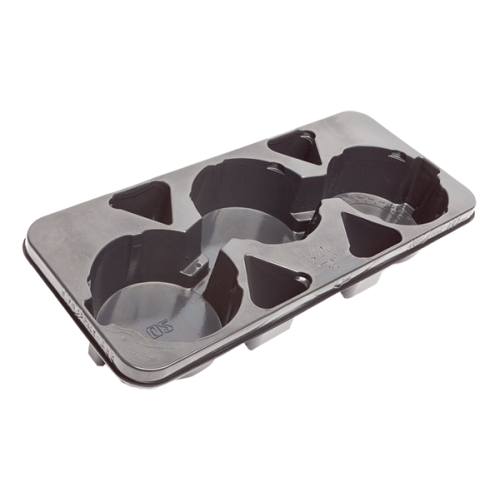 Modiform Normpack 483 3x19cmTransport Tray (No Drainage) (White) (1600/P) - Each