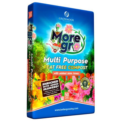 More Gro Advanced Multipurpose Compost Peat Free + John Innes [50L] (60/P) - Each