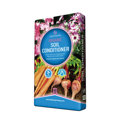 Growmoor Organic Soil Conditioner/Improver - 60L Bag