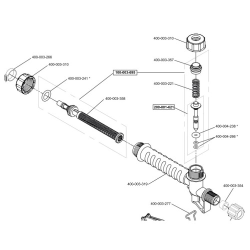 Plastic Trigger Valve Service Pack