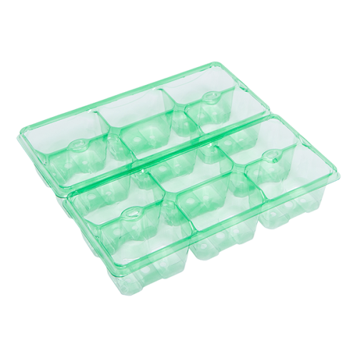 Modiform Endpack 2x6 (Transparent Green R-PET) (5376/P) - Each