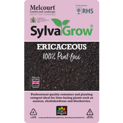 Melcourt Sylvagrow Ericaceous Compost [40L] (75/P) - Each