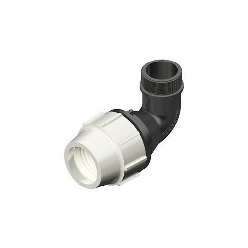 PLASSON Elbow 20mm x 3/4"(M)
