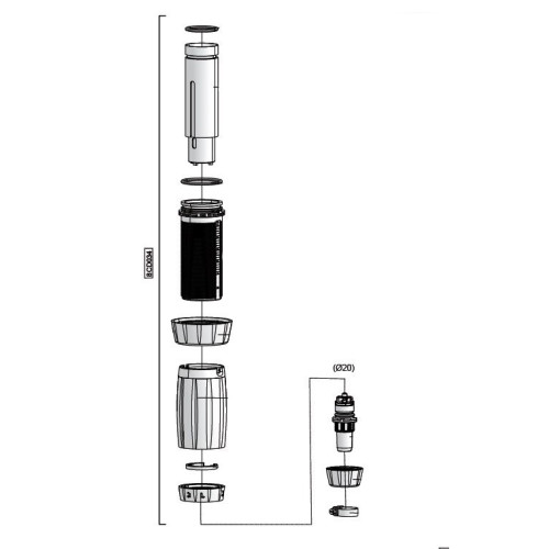 Dosatron D8RE5 Injestion Stem Assembly