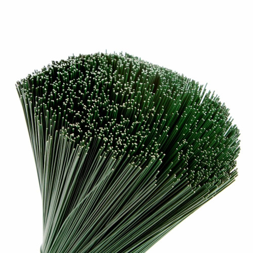 Stub Wire 7" (180x0.90mm) 20swg [2.5kg] (Green Lacquered)