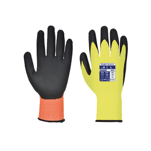 Vis-Tex5 Cut Resistant Gloves (Orange) Sz 8 M