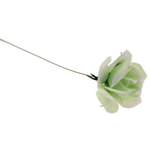 Plastic White Rose (Pack of 100)