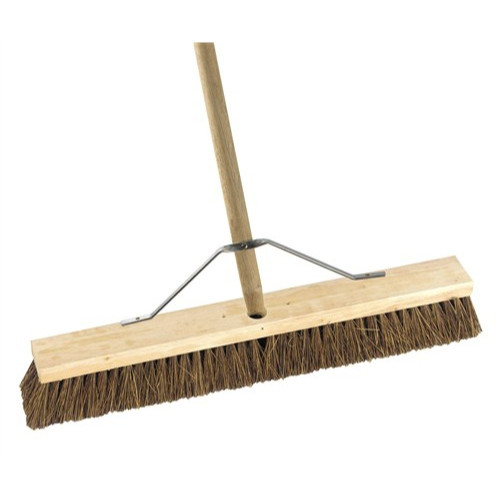 Platform Broom Bassine 24" c/w 5' Shaft & Stay