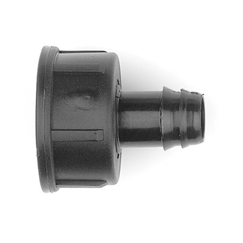Barbed Hose Adaptor 16mm x 3/4"(F) - Acetal