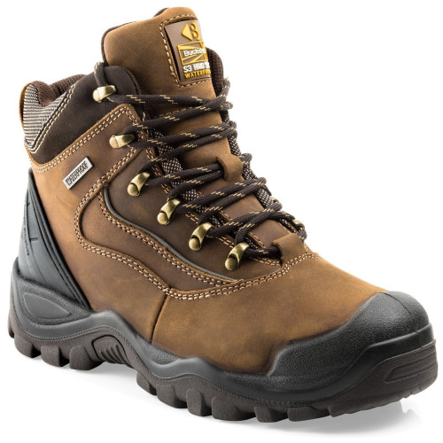 Buckler BSH002 S3 HRO WRU SRC Safety Buckshot Lace Boot [Crazy Horse] Sizes 6-13