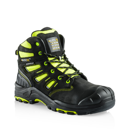 Buckler VIZ2 YL Anti-Scuff Safety Lace Boot [Safety Yellow]