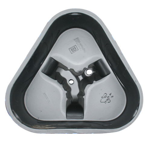 Bachmann Tripack 12cm x 3 pots Black (100/B) - Each