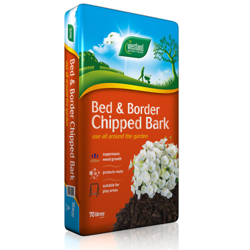 Westland Bed & Border Chipped Bark [70L] (48/P) - Each