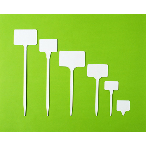 45cm "T" Label (Head 12x8cm) SL445 (White) - Box of 50