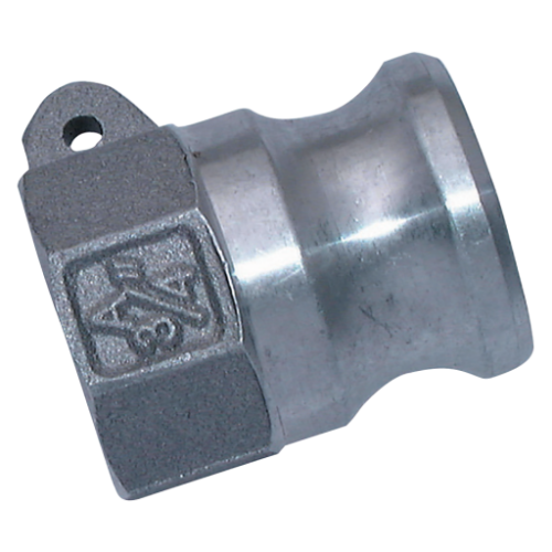 Camlock Threaded Plug Aluminium (F)