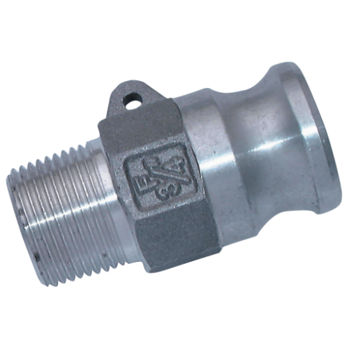 Camlock Threaded Plug Aluminium (M)