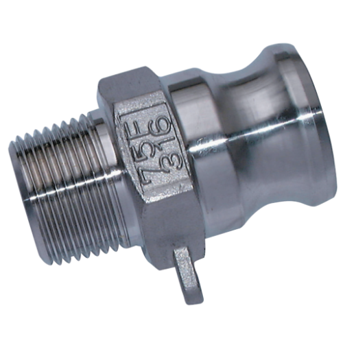 Camlock Threaded Plug Stainless Steel