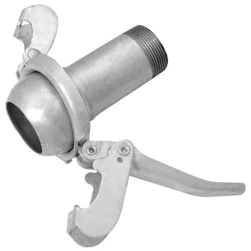 Lever Lock Male part 50mm x 2"(M)