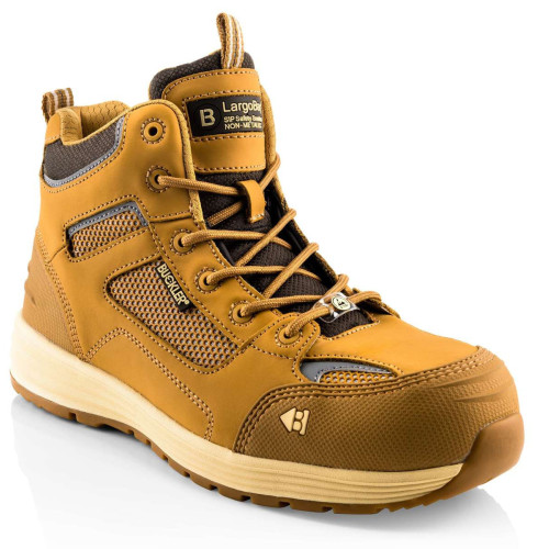 Buckler Baz S1P HRO SRC Lace Boot [Honey Nubuck] Sizes 6-13