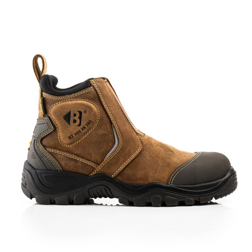 Buckler BSH014 S3 HRO AN SRC Safety Dealer Boot with Ankle Protection [Crazy Horse] Sizes 6-13