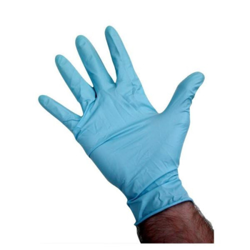 Blue Powder Free Nitrile Gloves (Medium) - 100/Box