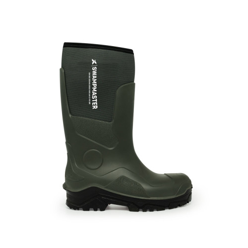 Xpert Swampmaster Pro Trapper Non-Safety Neoprene Wellington [Green] - Sz 8 (EU42)