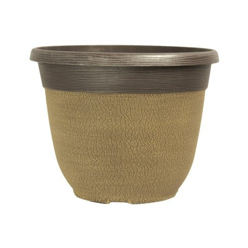 Crackle Planter 30cm (Ceramic Cream) - Pot