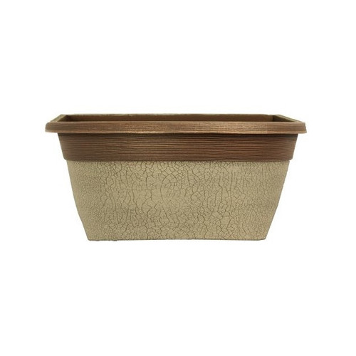 Crackle Window Box 30cm [5.7L] (Ceramic White) - Net of 10