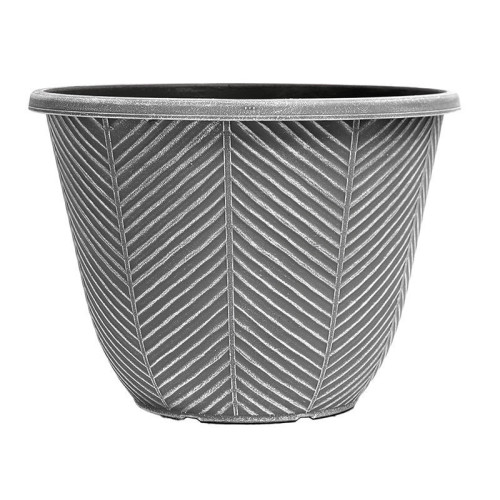 Palmetto Planter 32cm [10.6L] (Powdered Foggy Grey) - Net of 10