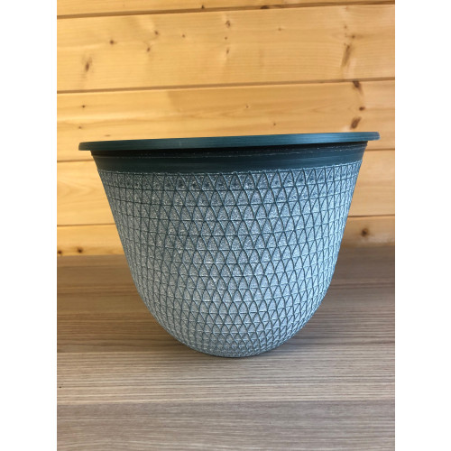 Camden Planter 30cm [9.0L] (Green with White Wash) - Each