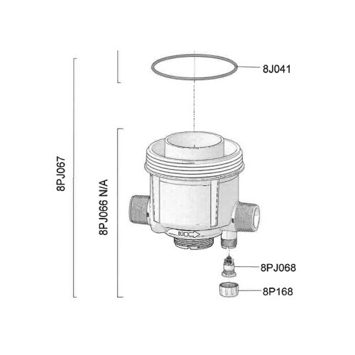 Dosatron Lower Body and Seal
