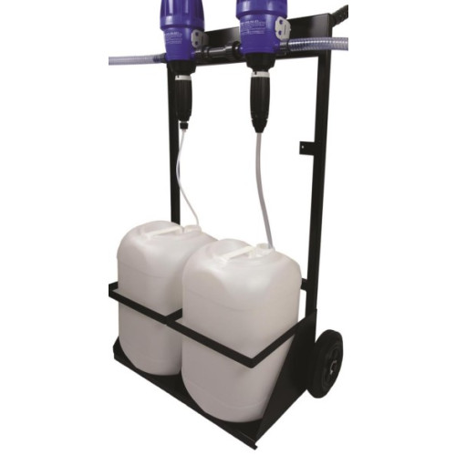 Dosatron Double Trolley c/w 2 x 25L Barrels
