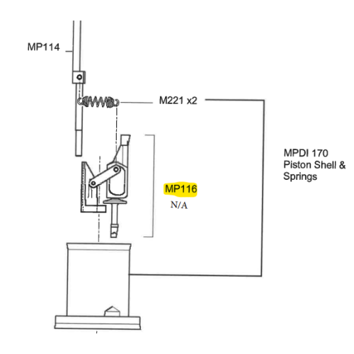 Dosatron D45 Actuator Assembly