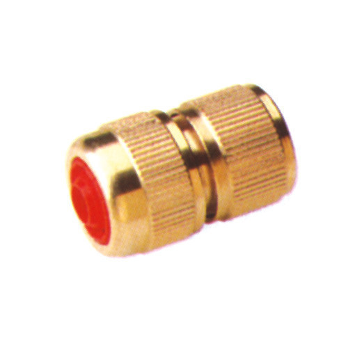 Brass Hose to Bayonet Connector with Shut Off