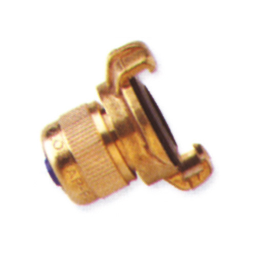Brass Hose Connector with Quick Coupling