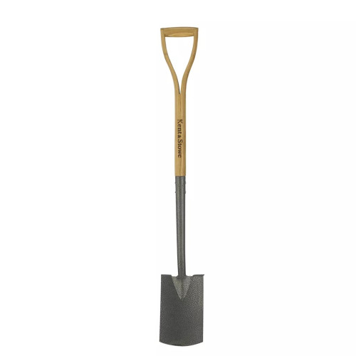 Kent & Stowe Carbon Steel Border Spade FSC 100%