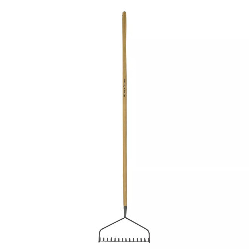 Kent & Stowe Carbon Steel Long Handled Soil Rake FSC 100%