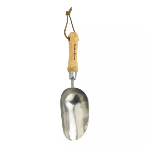 Kent & Stowe Stainless Steel Hand Potting Scoop FSC 100%